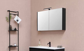 鏡子打造收納空間 台中衛浴設備鏡櫃收納